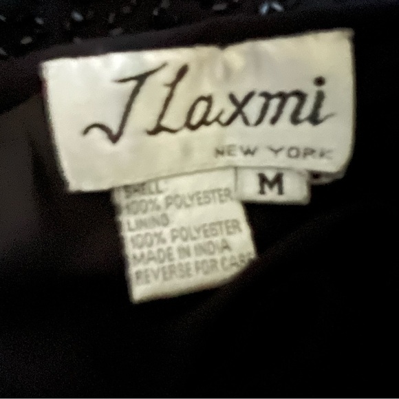 J Laxmi Black Beaded Skirt Size M-S - Picture 2 of 10